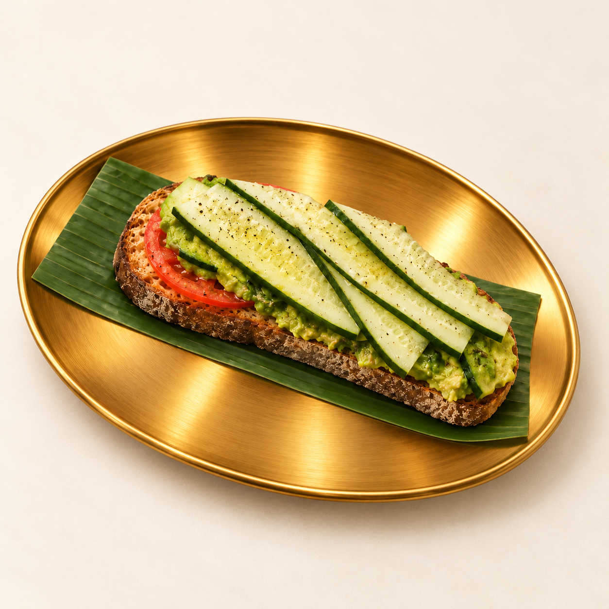 Avocado Toast w/ Cucumber