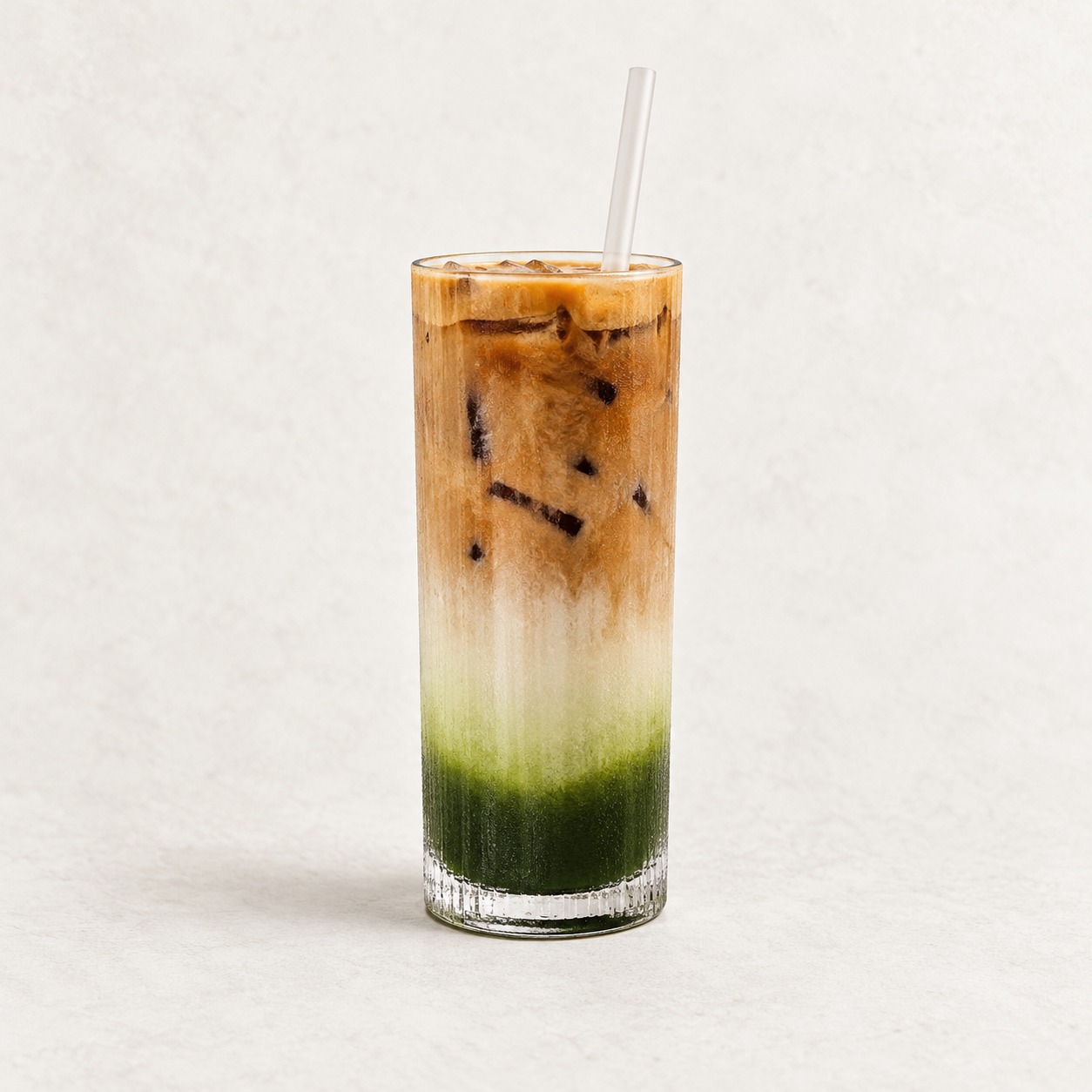 Matcha Coffee Latte